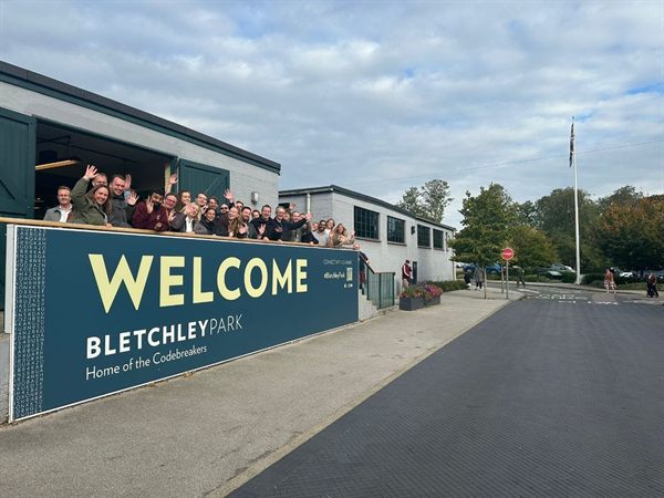 NCIM-team bij Bletchley Park